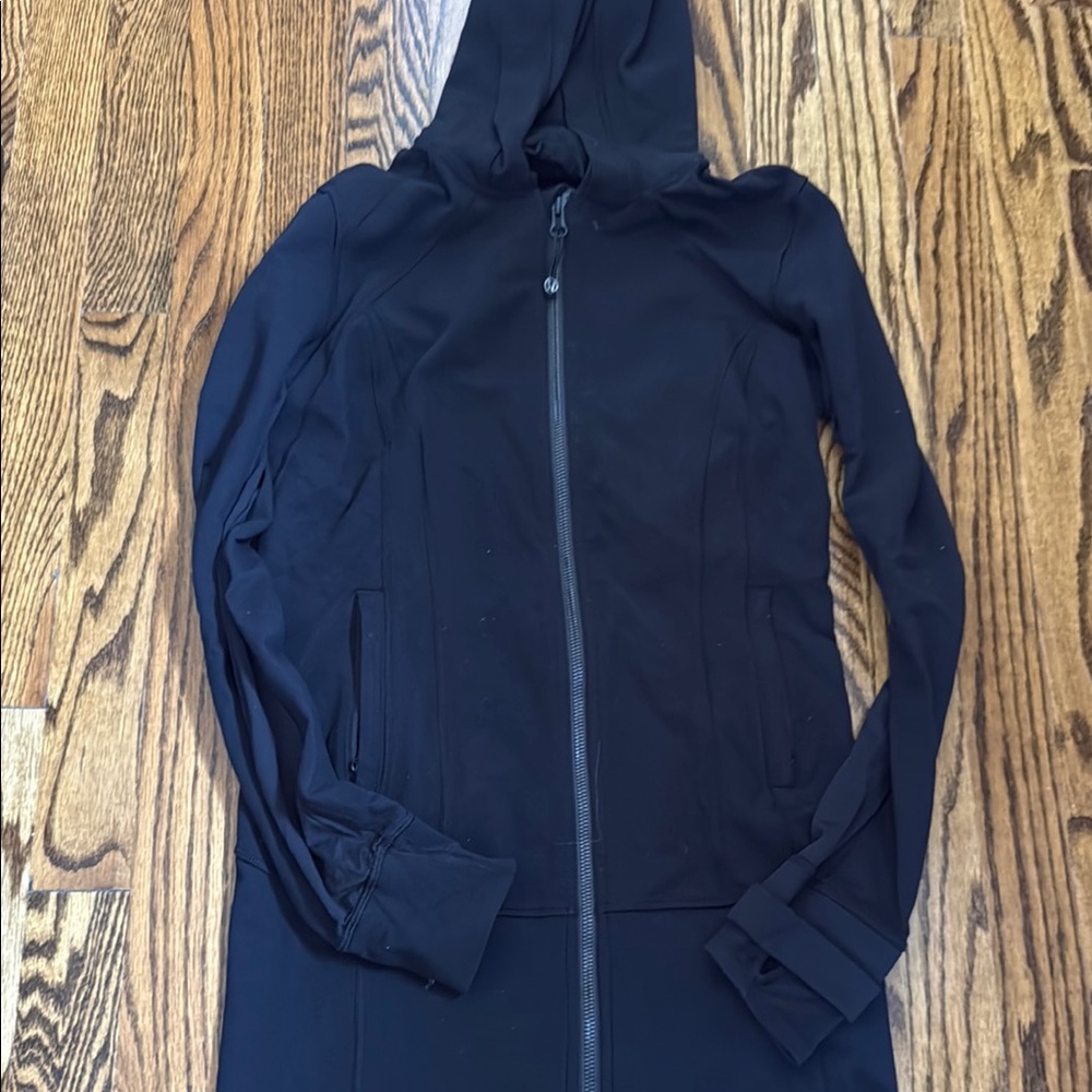 Lululemon black define jacket size 6